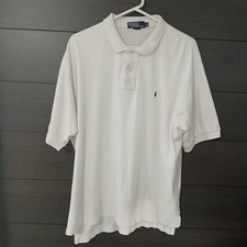 Polo Ralph Lauren Men's White Polo Shirt XL