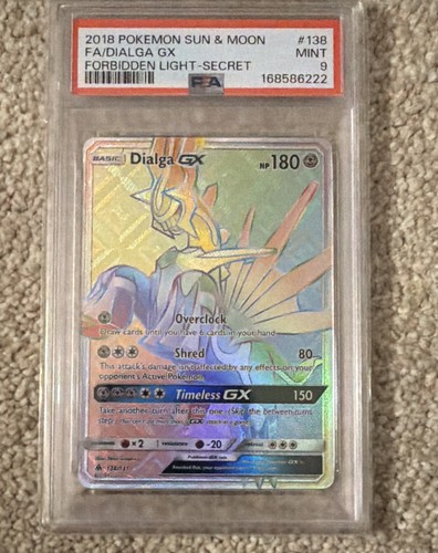 Dialga-GX graded PSA 9 for sale on eBay