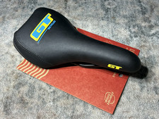 Old school style Custom GT Race Bmx Seat Railed New Black Large