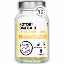 Kotor Pharma Omega 3 Epax Brain Function and Cardiovascular Health 60 Capsules