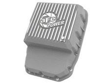 46-71160A aFe POWER Street Series Transmission Pan Raw w/ Machined Fins Dodge Di