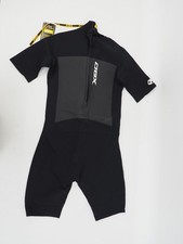 New DBX 3/2mm Shorty Surf/Wakeboard Men's Size XXL Wetsuit Black/Grey
