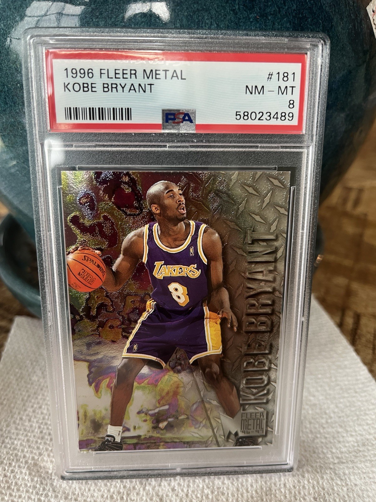 Kobe Bryant 1996 Metal #181 Base Price Guide - Sports Card Investor