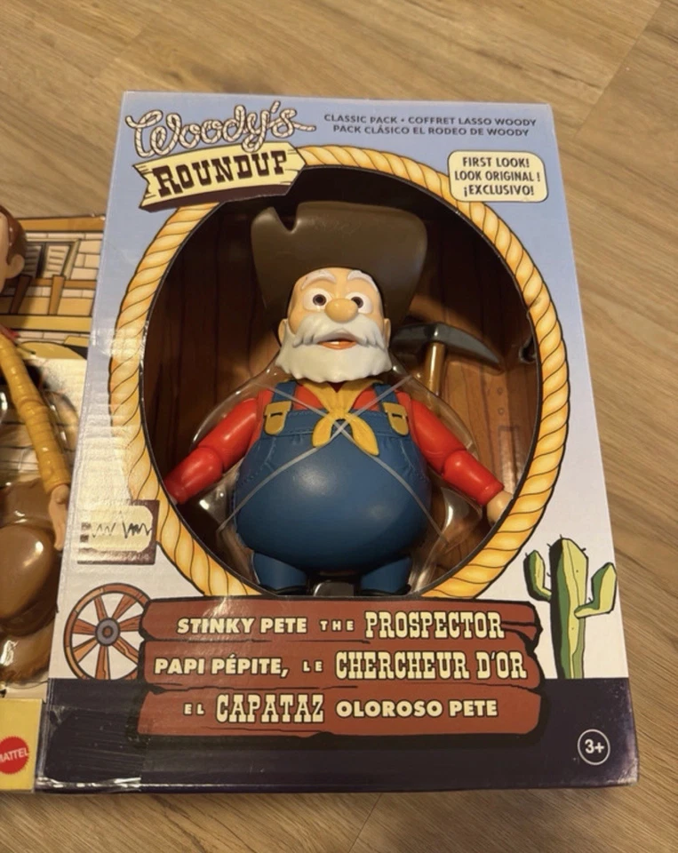 Mattel Toy Story Woody’s Roundup Figuren-Set Woody & Stinky Pete in OVP - Bild 2 von 4