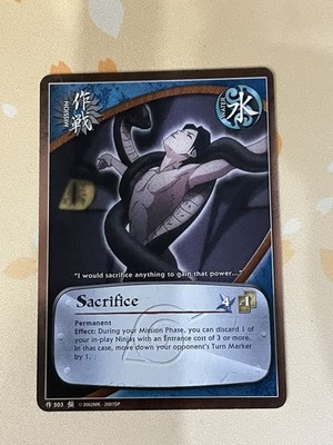 Naruto CCG, Sacrifice, 503, 1st Edition, LP | eBay