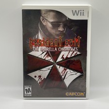 Resident Evil The Umbrella Chronicles (Nintendo Wii, 2007) CIB Tested