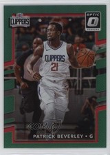 2017-18 Panini Donruss Optic Green Prizm 2/5 Patrick Beverley #61 k2f