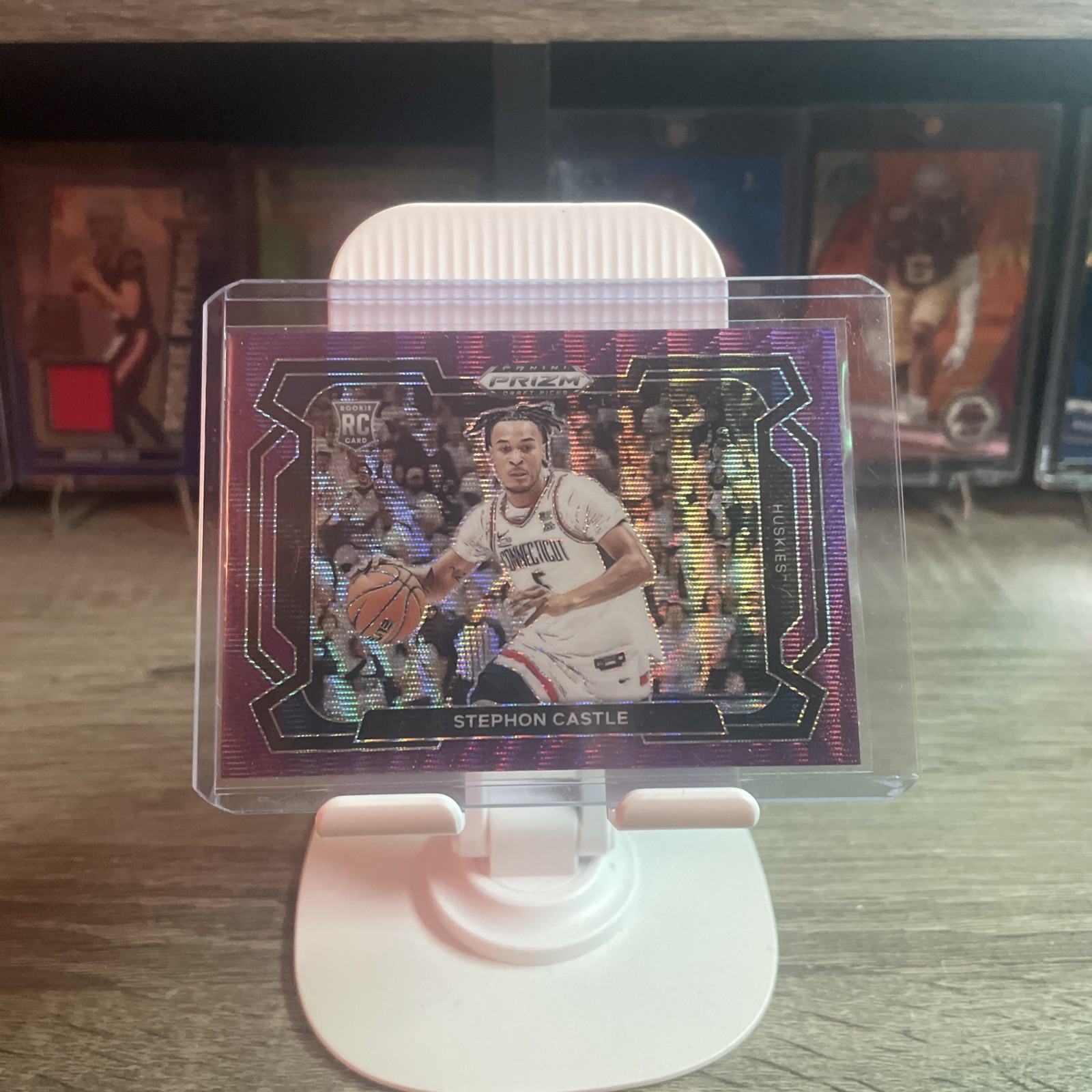 2024 Panini Prizm Draft Picks - Stephon Castle #17 Purple Wave Prizm Variations