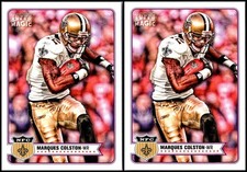 Topps Magic Marques Colston (2) Card Lot - FREE SHIPPING