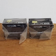 2x OEM EPSON Durabrite 252XL HIgh Capacity BLACK INK CARTRIDGE 252 XL