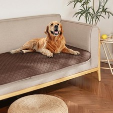 Waterproof Dog Bed Cover Pet Blanket with Anti-Slip Back for Furniture Bed Co...