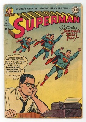 Superman #90 GD 2.0 1954