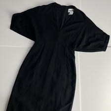 Zara Narciso Rodriguez Midikleid schwarz Fled...
