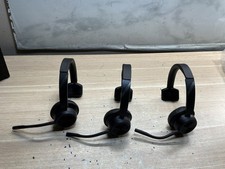 3 Poly Voyager 4310 Wireless Noise Cancelling Single Ear Headset mic /JUA3260