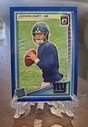 2025 Donruss Optic Jaxson Dart Rated Rookie Blue Hyper #273