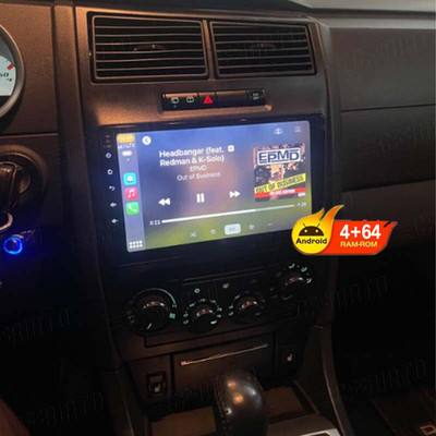 Car Radio Stereo GPS Navi Carplay For 2005-2007 Dodge Charger Magnum Android 15