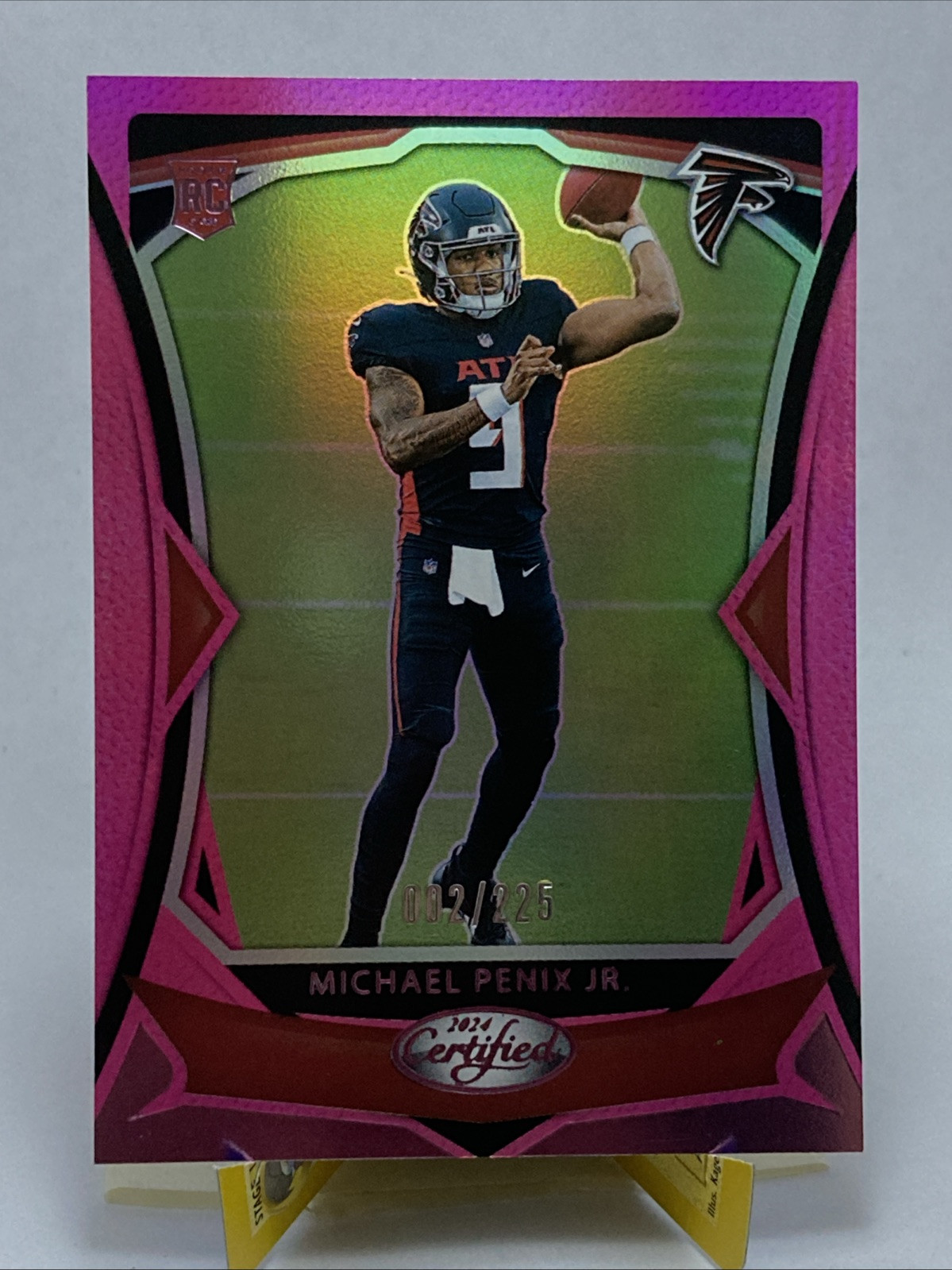 2024 Panini Certified - Rookies Pink Mirror #106 Michael Penix Jr. /225 (RC) NFL