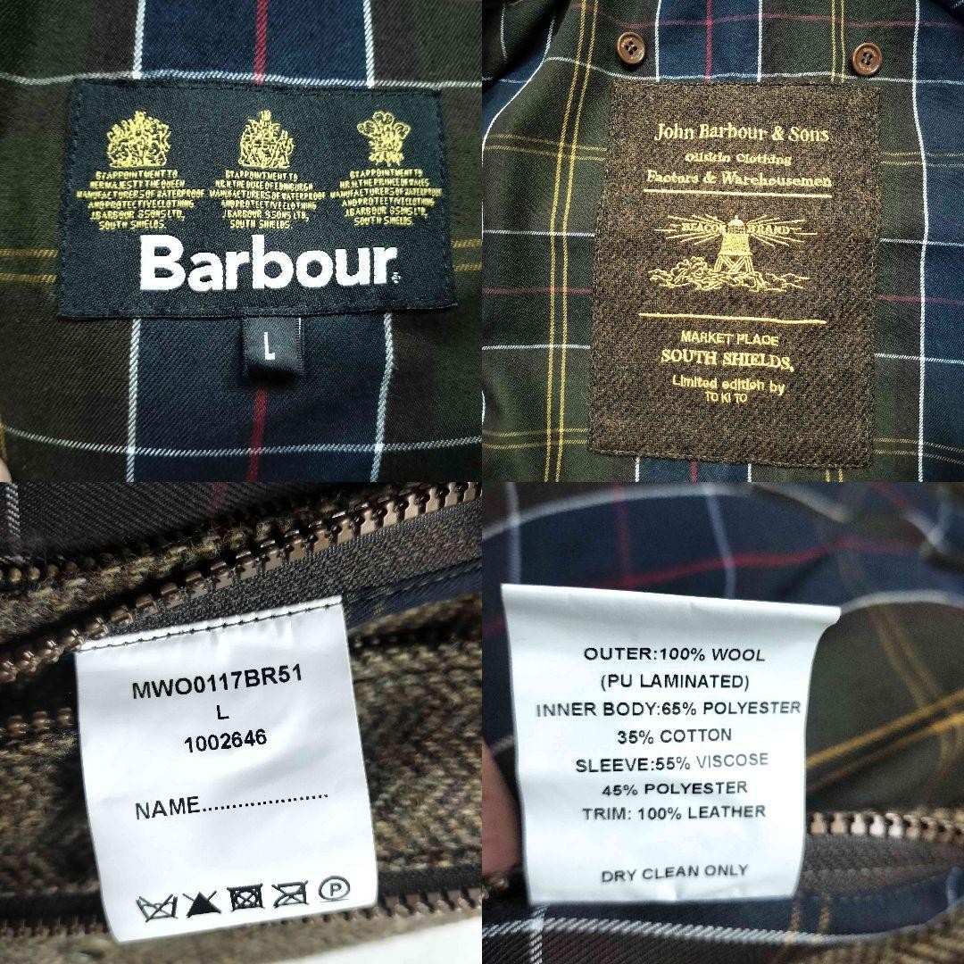 Mint◎ Barbour tokito beacon L ウールツイード Mint Barbour Tokito Beacon L Wool Tweed | eBay