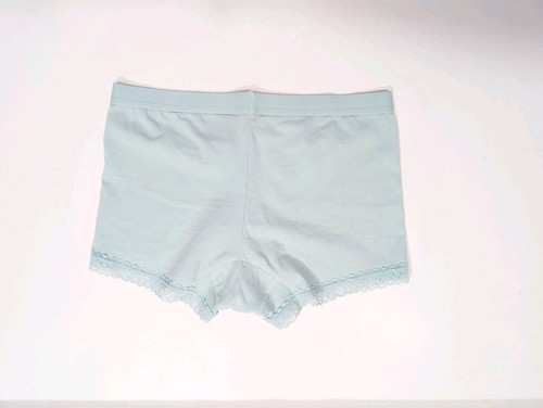Auden Boyshort Underwear Medium Women New Lace mint green Cotton Panty green - Picture 5 of 7