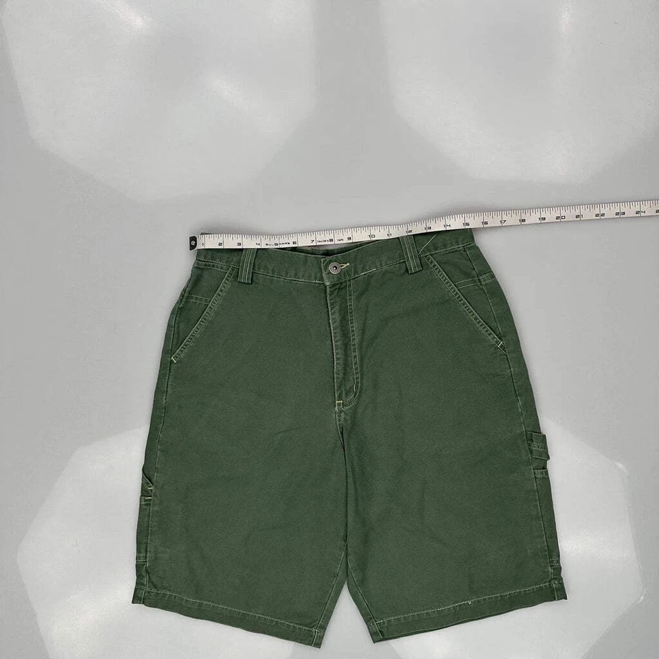 Guess Carpenter Shorts - 30W 9L Green Cotton - Image 3 of 4