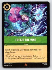 ロルカナ　freeze the vine エンチャンテッド　英語版　1枚① Freeze the Vine #96 Prices | Lorcana Winterspell | Lorcana Cards