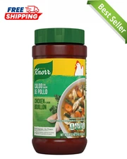 Knorr Granulated Chicken Bouillon 40.5 oz Large Jar Seasoning Soup Base