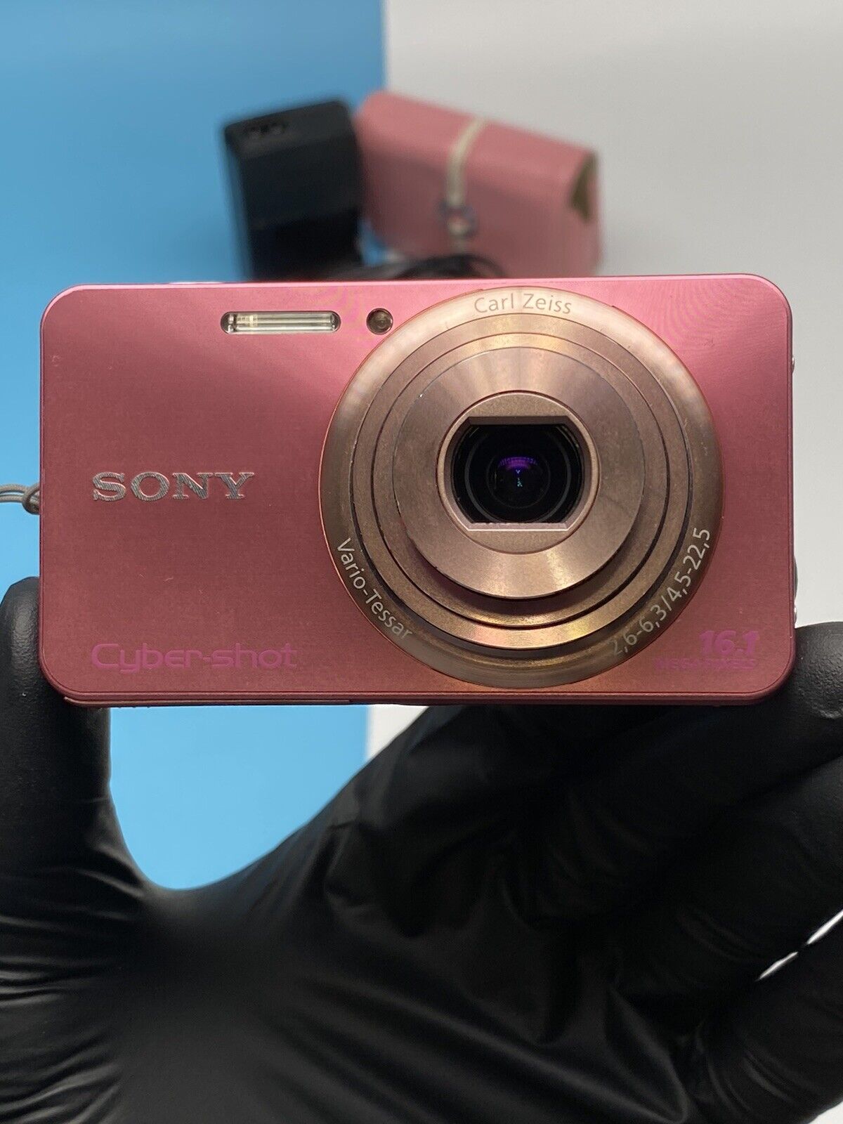 Sony Cyber-Shot DSC-W570 16.1MP Digital Camera - Rare Pink