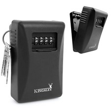 Key Storage Key Safe - Real Estate Key Lock Box, Large Weatherproof Lock Box