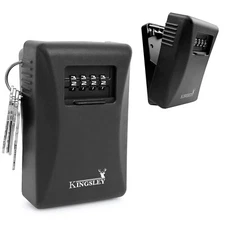 Key Storage Key Safe - Real Estate Key Lock Box, Large Weatherproof Lock Box