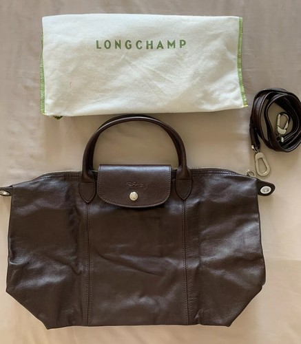 longchamp cuir medium