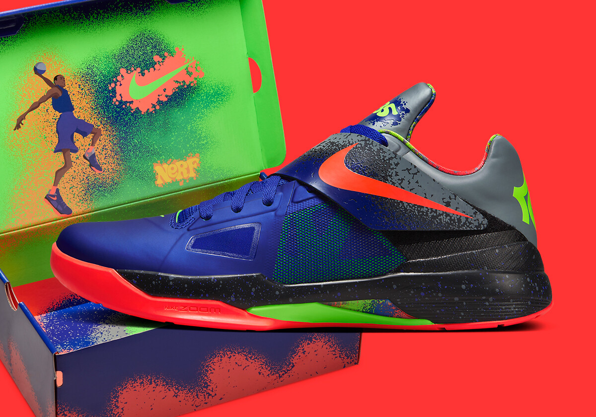 Nike KD 4 Nerf 2024 FQ8180-400 Sizes 10.5-14 **In Hand** | eBay Nike KD 4 Nerf 2024 FQ8180-400 Sizes 10.5-14 **In Hand** | eBay