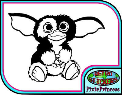 Gremlins Gizmo F Vinyl Aufkleber Laptop Tablet Auto Lkw Wandkunst Fenster Film