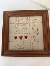 Vintage Tin Punched Duck Wall Hanging Country Decor