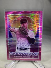 2021 Panini Chronicles Overdrive Pink Pulsar Gleyber Torres #6