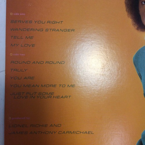 Lionel Richie 33RPM 12” Record Self Titled 1982 ShopVinyls MediaGnu - Picture 9 of 12