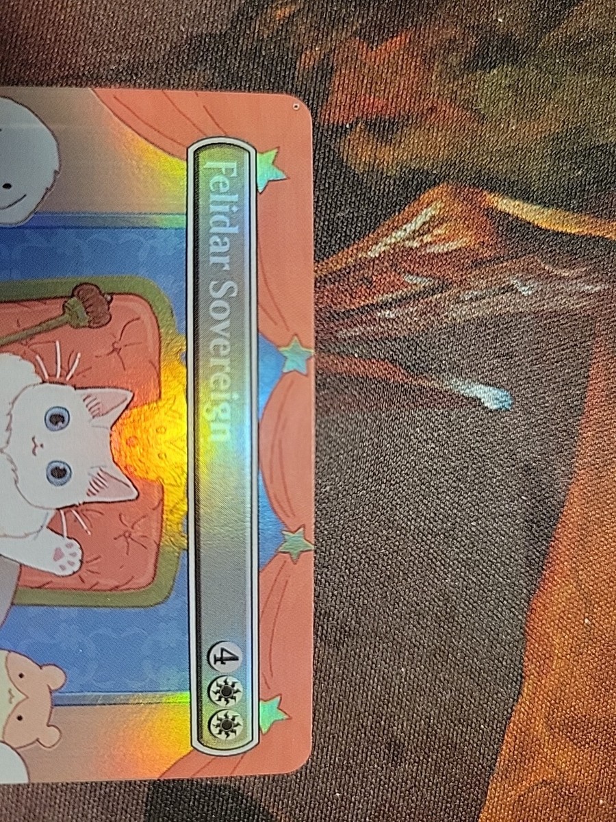Felidar Sovereign Foil Secret Lair Mint MtG MISPRINT Print Dot Off