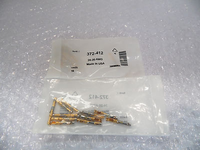 24-20 AWG 372-412, TE Connectivity Type III+ Buchsenkontakte vergoldet OVP