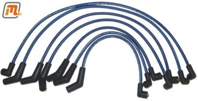 FORD Granada ignition cable set V6 2,0-2,8i blue Sport-type silicone