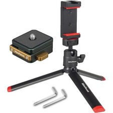 Mini Tripod Arca Type Quick Release Plate Kit for DSLR Camera Video Camcorder