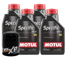 4L Motul SPECIFIC 948B 5W20 Wix XP Filter Motor Oil Change Kit API SN