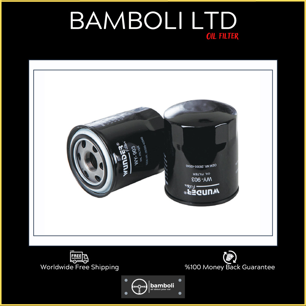 Bamboli Oil Filter For Mitsubishi L200 - L300 MD069782