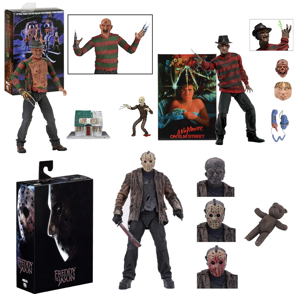 NECA Freddy vs Jason Voorhees Friday the 13th Ultimate Horror