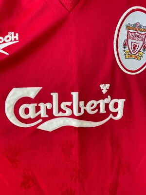 Liverpool 1996-1998 Home Football Soccer Shirt Jersey Trikot