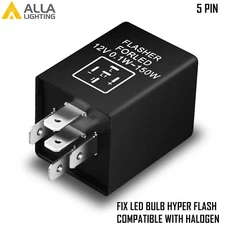 Alla Lighting EP27C Turn Signal Flasher Relay for LED Bulb Fix Quick Hyper Flash