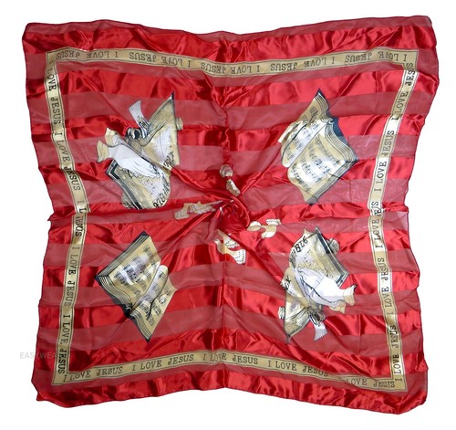 Large Silk Feel Floral Paisley Scarf Bandanna Neckerchief Head Neck Wrap Shawl - Picture 10 of 20