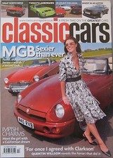 Classic Cars 10/2006 featuring MGB, Lamborghini, TVR, Ferrari, Porsche, Corvette