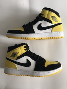 jordan retro 1 mid yellow