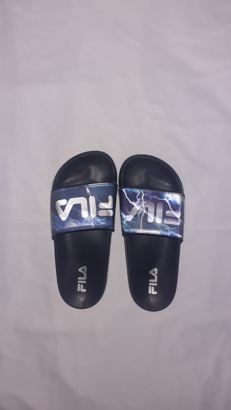 Infradito Fila taglia 35 calzature da spiaggia interni esterni ologramma comfort casual