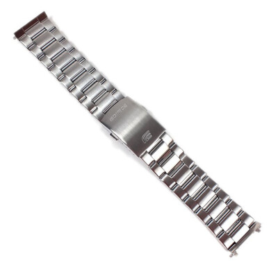 Casio Edifice Ersatzband Uhrenarmband Edelstahl Band 24mm für EF-333D EF-333