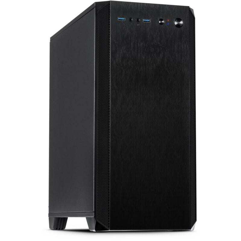 Встраиваемая микро-башня ATX Gehuse H-606 Schwarz gedmmt 719000₽